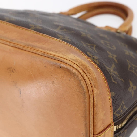 LOUIS VUITTON Monogram Alma Hand Bag M51130 LV Auth 151117