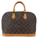 LOUIS VUITTON Monogram Alma Hand Bag M51130 LV Auth 151117-13