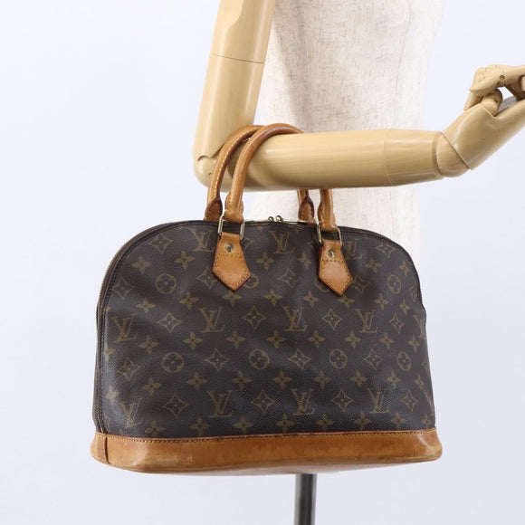 LOUIS VUITTON Monogram Alma Hand Bag M51130 LV Auth 151117