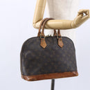 LOUIS VUITTON Monogram Alma Hand Bag M51130 LV Auth 151118-21
