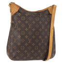 LOUIS VUITTON Monogram Odeon MM Shoulder Bag M56389 LV Auth 151122-1