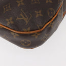LOUIS VUITTON Monogram Odeon MM Shoulder Bag M56389 LV Auth 151122-15