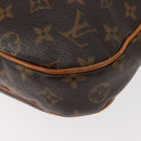 LOUIS VUITTON Monogram Odeon MM Shoulder Bag M56389 LV Auth 151122-16