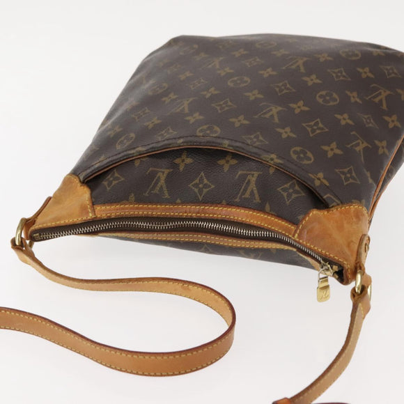 LOUIS VUITTON Monogram Odeon MM Shoulder Bag M56389 LV Auth 151122