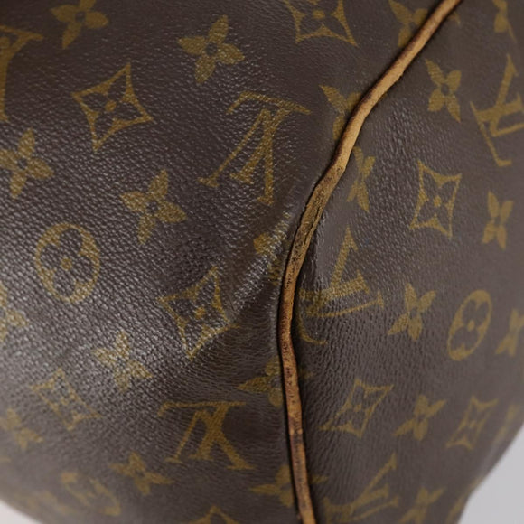 LOUIS VUITTON Monogram Sac Souple 45 Boston Bag M41624 LV Auth 151133