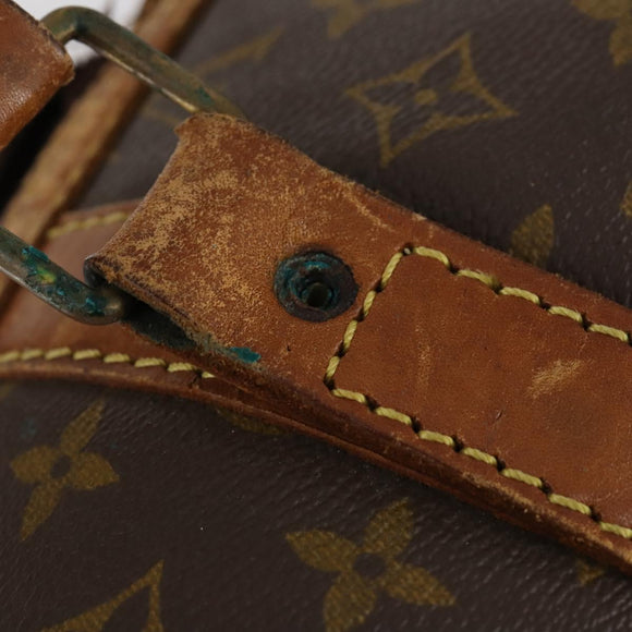 LOUIS VUITTON Monogram Sac Souple 45 Boston Bag M41624 LV Auth 151133