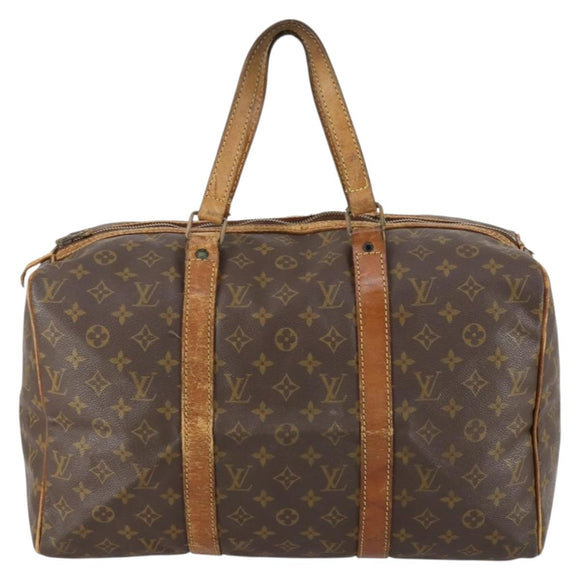 LOUIS VUITTON Monogram Sac Souple 45 Boston Bag M41624 LV Auth 151133