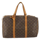 LOUIS VUITTON Monogram Sac Souple 45 Boston Bag M41624 LV Auth 151134-13