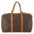 LOUIS VUITTON Monogram Sac Souple 45 Boston Bag M41624 LV Auth 151134-2