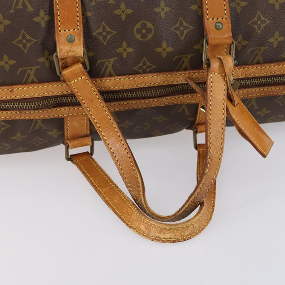LOUIS VUITTON Monogram Sac Souple 45 Boston Bag M41624 LV Auth 151134
