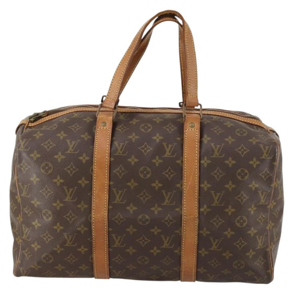 LOUIS VUITTON Monogram Sac Souple 45 Boston Bag M41624 LV Auth 151136
