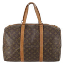 LOUIS VUITTON Monogram Sac Souple 45 Boston Bag M41624 LV Auth 151136-2