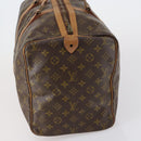 LOUIS VUITTON Monogram Sac Souple 45 Boston Bag M41624 LV Auth 151136-4