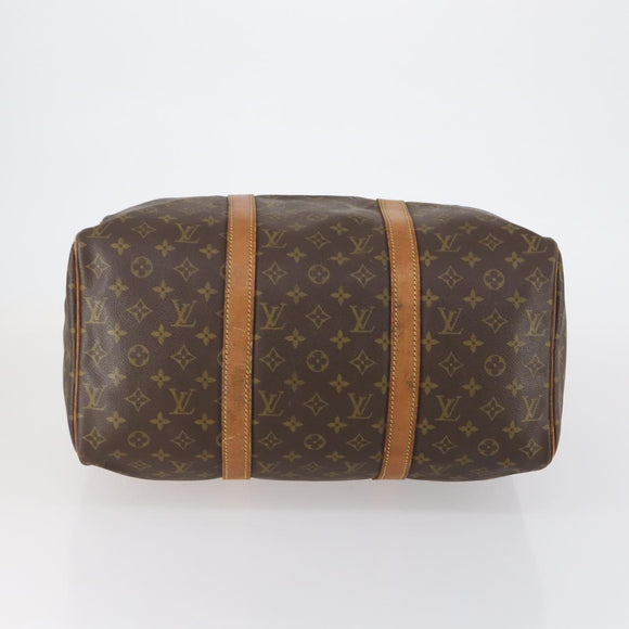 LOUIS VUITTON Monogram Sac Souple 45 Boston Bag M41624 LV Auth 151136