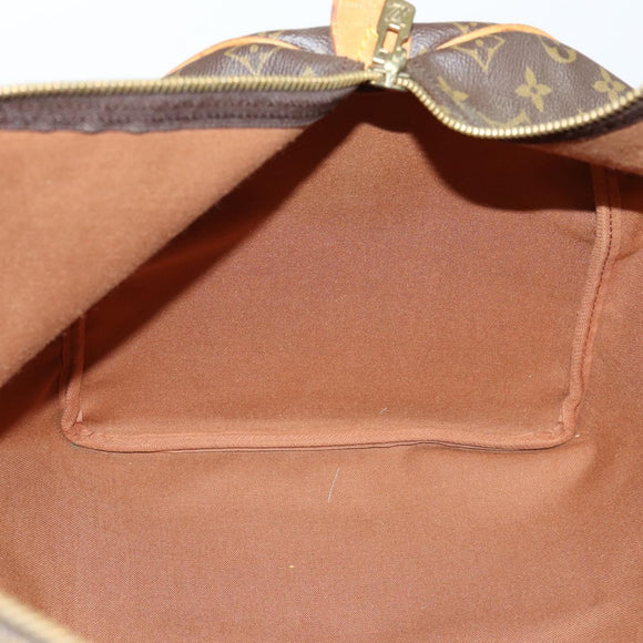 LOUIS VUITTON Monogram Keepall 55 Boston Bag M41424 LV Auth 151137