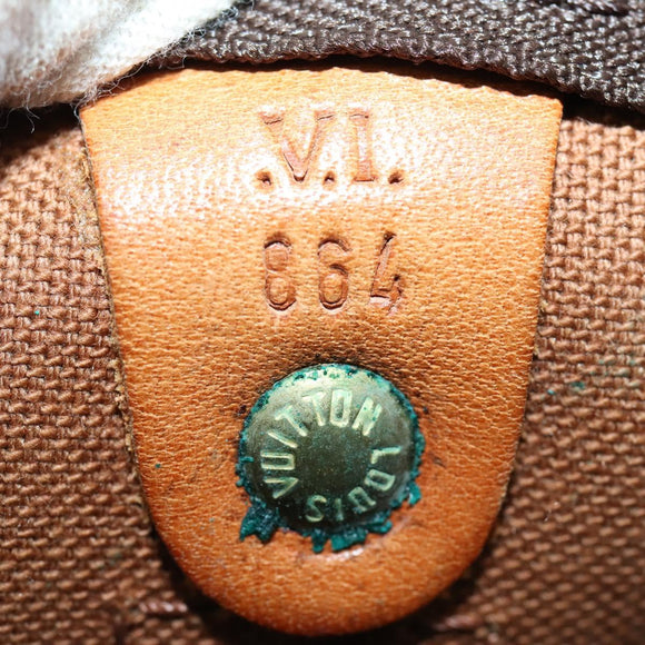 LOUIS VUITTON Monogram Keepall 55 Boston Bag M41424 LV Auth 151137