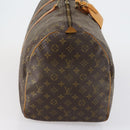 LOUIS VUITTON Monogram Keepall 55 Boston Bag M41424 LV Auth 151137-4