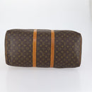 LOUIS VUITTON Monogram Keepall 55 Boston Bag M41424 LV Auth 151137-5