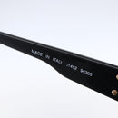 CHANEL COCO Mark Sunglasses plastic Black 01452 94305 CC Auth 151143-10