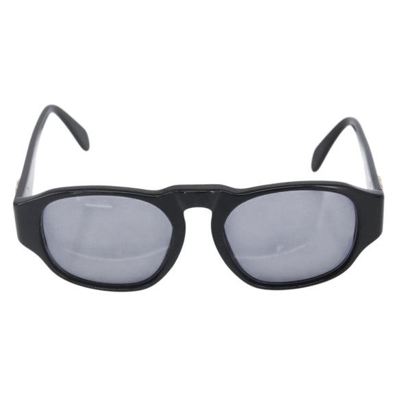 CHANEL COCO Mark Sunglasses plastic Black 01452 94305 CC Auth 151143