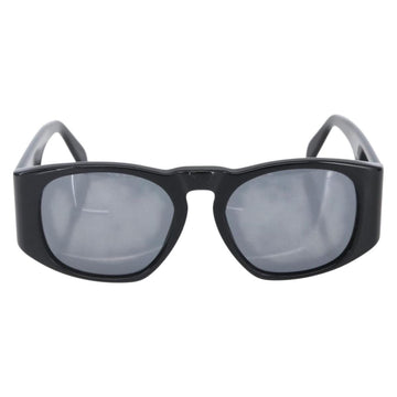 CHANEL COCO Mark Sunglasses plastic Black CC Auth 151144 - 0