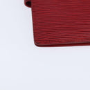 LOUIS VUITTON Epi Agenda PM Day Planner Cover Red R20057 LV Auth 151147-10