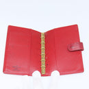 LOUIS VUITTON Epi Agenda PM Day Planner Cover Red R20057 LV Auth 151147-13