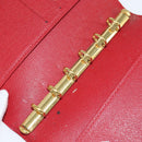 LOUIS VUITTON Epi Agenda PM Day Planner Cover Red R20057 LV Auth 151147-16