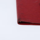 LOUIS VUITTON Epi Agenda PM Day Planner Cover Red R20057 LV Auth 151147-8
