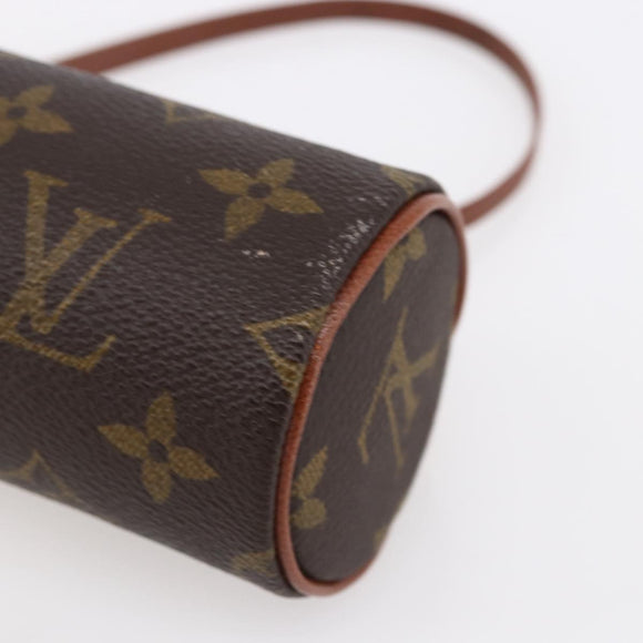 LOUIS VUITTON Monogram Papillon Pouch LV Auth 151150