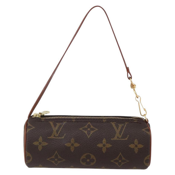 LOUIS VUITTON Monogram Papillon Pouch LV Auth 151150