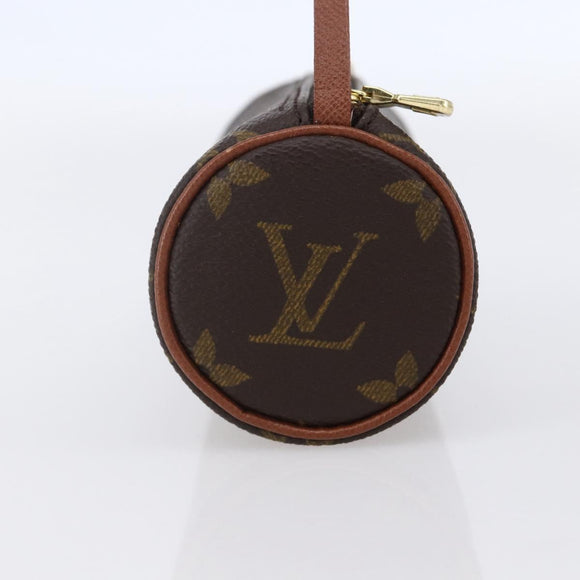 LOUIS VUITTON Monogram Papillon Pouch LV Auth 151150