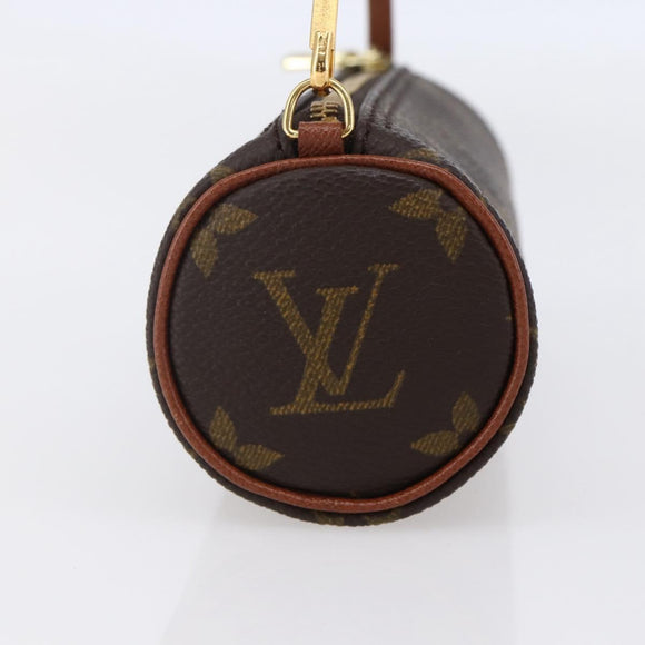 LOUIS VUITTON Monogram Papillon Pouch LV Auth 151150