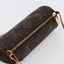 LOUIS VUITTON Monogram Papillon Pouch LV Auth 151150-6