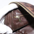 LOUIS VUITTON Damier Ebene Trousse Toilette25 Clutch Bag N47624 LV Auth 151153-21