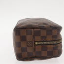 LOUIS VUITTON Damier Ebene Trousse Toilette25 Clutch Bag N47624 LV Auth 151153-3