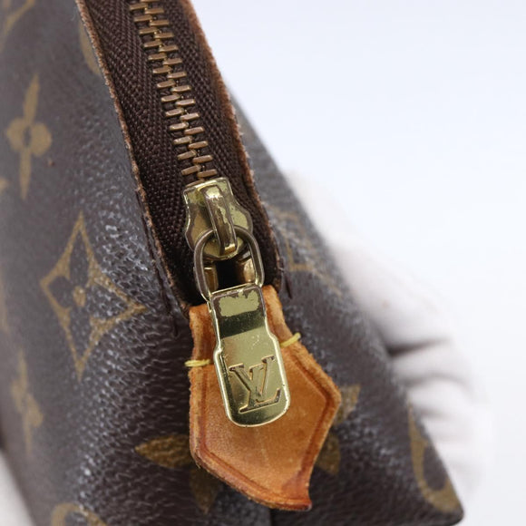 LOUIS VUITTON Monogram Pochette Cosmetic PM Pouch M43998 LV Auth 151154