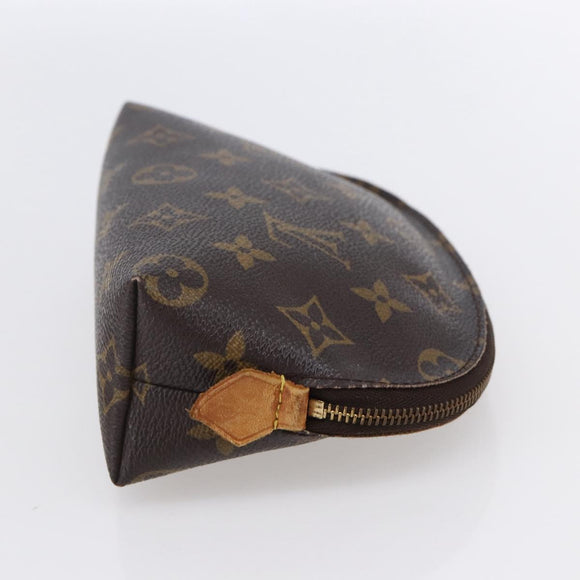 LOUIS VUITTON Monogram Pochette Cosmetic PM Pouch M43998 LV Auth 151154