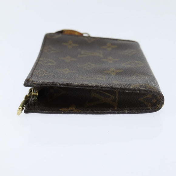 LOUIS VUITTON Monogram Bucket PM Accessory Pouch LV Auth 151160