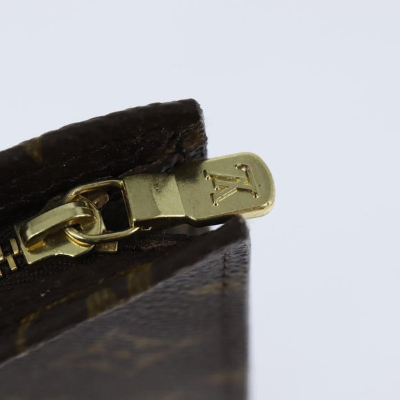 LOUIS VUITTON Monogram Bucket GM Accessory Pouch LV Auth 151162