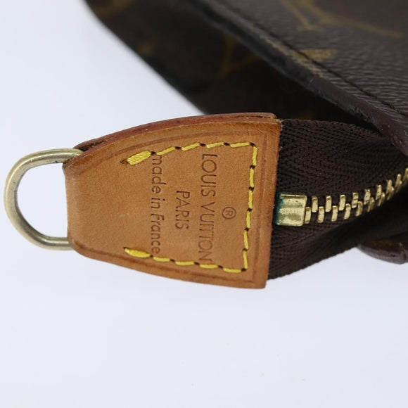 LOUIS VUITTON Monogram Bucket GM Accessory Pouch LV Auth 151162