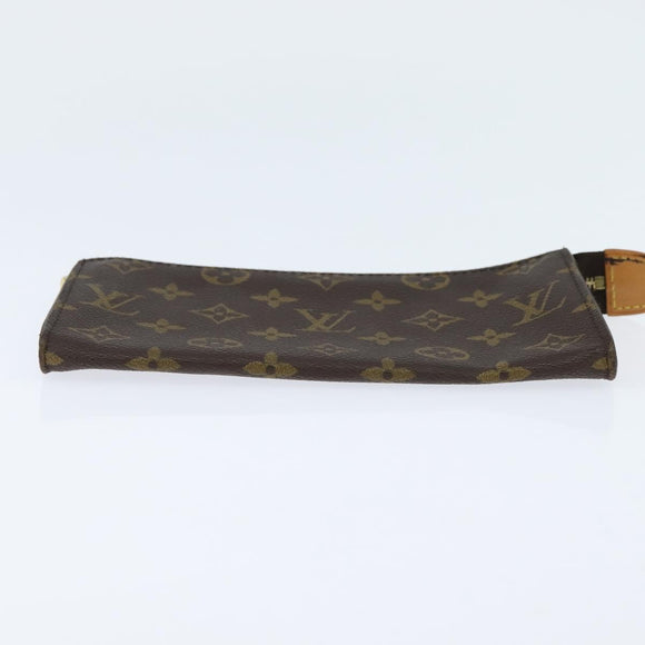 LOUIS VUITTON Monogram Bucket GM Accessory Pouch LV Auth 151162