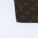 LOUIS VUITTON Monogram Bucket GM Accessory Pouch LV Auth 151162-7