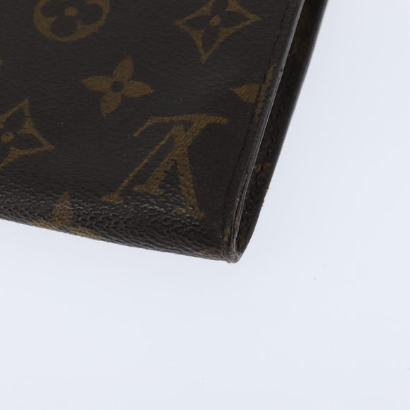 LOUIS VUITTON Monogram Bucket GM Accessory Pouch LV Auth 151163