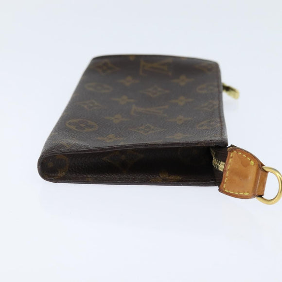 LOUIS VUITTON Monogram Bucket GM Accessory Pouch LV Auth 151163