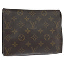 LOUIS VUITTON Monogram Poche Toilette 19 Pouch M47544 LV Auth 151166-1