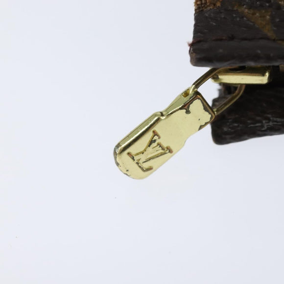 LOUIS VUITTON Monogram Poche Toilette 19 Pouch M47544 LV Auth 151166