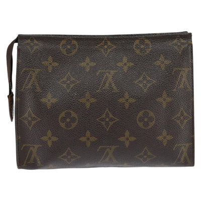 LOUIS VUITTON Monogram Poche Toilette 19 Pouch M47544 LV Auth 151166 - 0