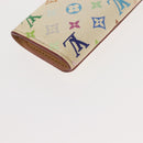 LOUIS VUITTON Monogram Multicolor Multicles 4 Key Case White M93731 Auth 151171-15