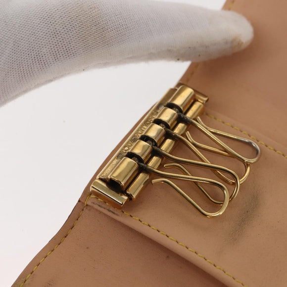 LOUIS VUITTON Monogram Multicolor Multicles 4 Key Case White M93731 Auth 151171